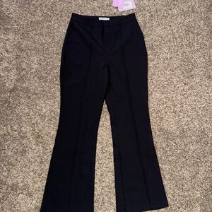 Avec Les Filles Black Flare Pants